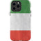 Italy Flag Distressed iPhone 14 Pro Max Impact Case