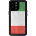 Italy Flag Distressed iPhone 14 Pro Max Waterproof Case