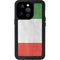 Italy Flag Distressed iPhone 14 Pro Waterproof Case