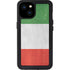 Italy Flag Distressed iPhone 15 Plus Waterproof Case