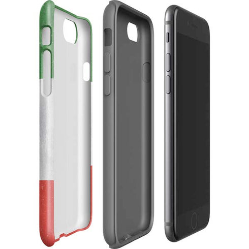 Italy Flag Distressed iPhone SE (2nd & 3rd Gen) Pro Case