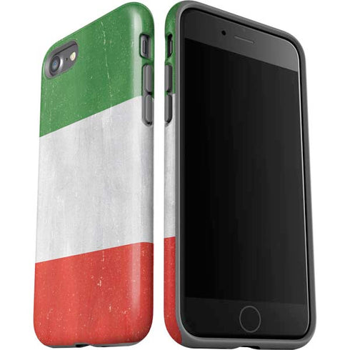 Italy Flag Distressed iPhone SE (2nd & 3rd Gen) Pro Case
