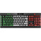 Italy Flag Distressed K95 RGB PLATINUM Mechanical Gaming Keyboard Skin
