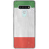 Italy Flag Distressed LG Stylo 6 Clear Case