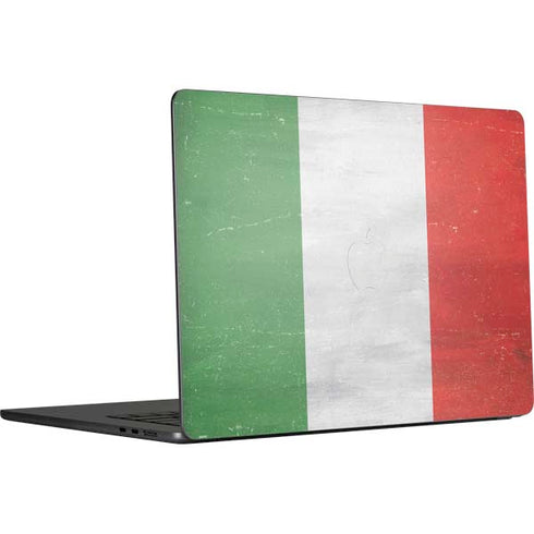 Italy Flag Distressed MacBook Air 15 in (2023) Skin