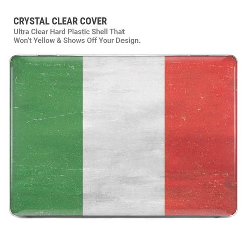 Italy Flag Distressed MacBook Pro 13in (2020) Case plus Skin