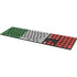 Italy Flag Distressed Magic Keyboard with Numeric Keypad Skin