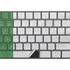 Italy Flag Distressed Magic Keyboard with Numeric Keypad Skin