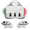 Italy Flag Distressed Meta Quest 3 Skin