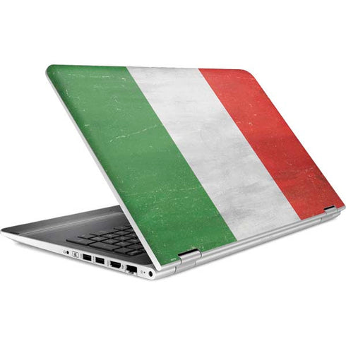 Italy Flag Distressed HP Pavilion Skin