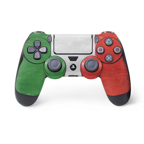 Italy Flag Distressed PS4 Controller Skin