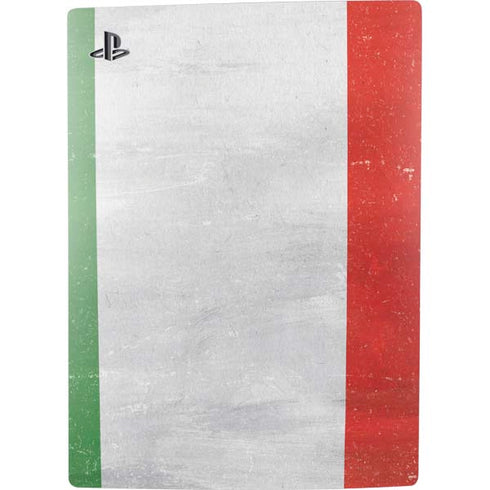 Italy Flag Distressed PS5 Digital Edition Console Skin