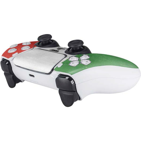 Italy Flag Distressed PS5 Controller Skin