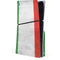Italy Flag Distressed PS5 Slim Disk Console Skin