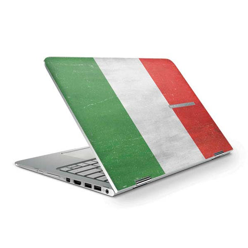 Italy Flag Distressed HP Spectre Skin