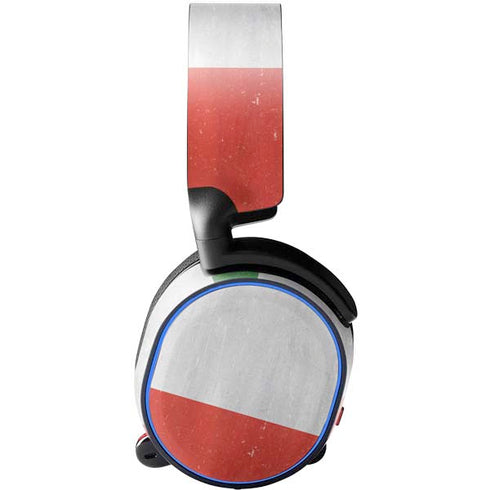 Italy Flag Distressed SteelSeries Arctis 3 Skin