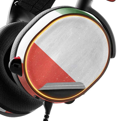 Italy Flag Distressed SteelSeries Arctis 3 Skin