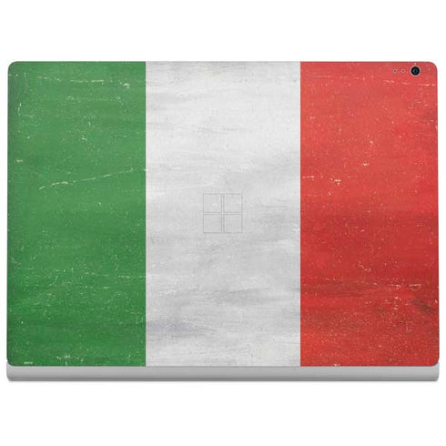 Italy Flag Distressed Surface Book 2 13.5in Skin