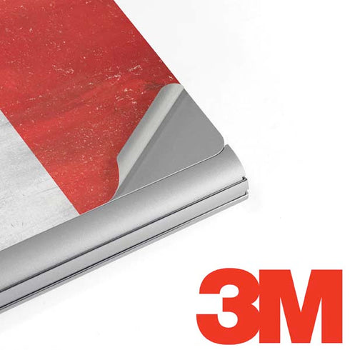 Italy Flag Distressed Surface Book 2 15in Skin