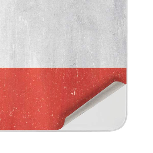 Italy Flag Distressed Surface Duo Skin