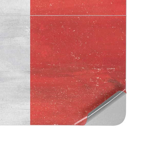 Italy Flag Distressed Surface Laptop Studio Skin