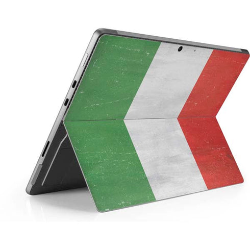 Italy Flag Distressed Surface Pro 8 Skin