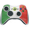 Italy Flag Distressed Xbox 360 Wireless Controller Skin