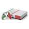 Italy Flag Distressed Xbox One S Console and Controller Bundle Skin