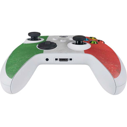Italy Flag Distressed Xbox Series S Controller Skin