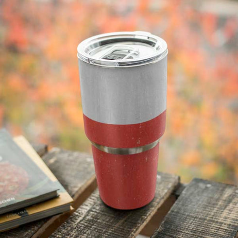 Italy Flag Distressed Yeti 30oz Rambler Tumbler Skin