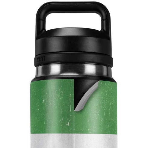 Italy Flag Distressed YETI Rambler 26oz Bottle Skin