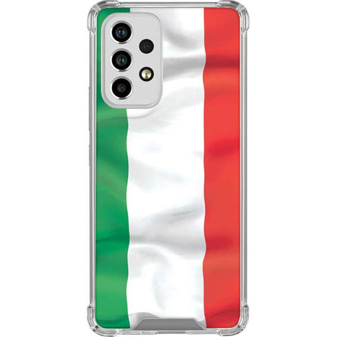 Italy Flag Galaxy A53 5G Clear Case