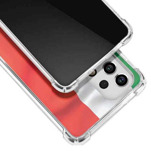 Italy Flag Galaxy A53 5G Clear Case