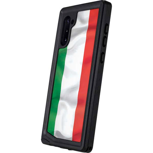 Italy Flag Galaxy Note 10 Waterproof Case