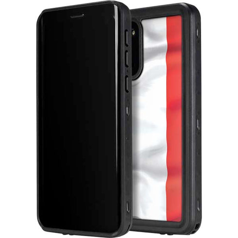 Italy Flag Galaxy S20 Plus Waterproof Case