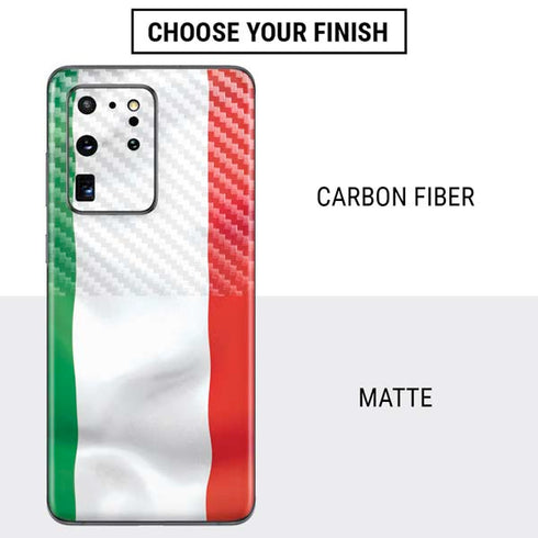 Italy Flag Galaxy S20 Ultra 5G Skin
