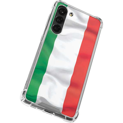 Italy Flag Galaxy S23 Plus Clear Case