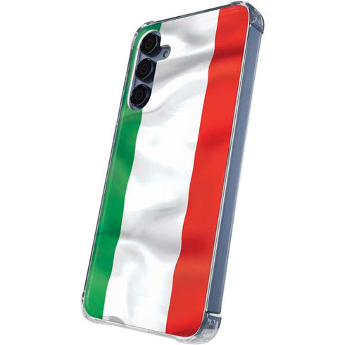 Italy Flag Galaxy S24 Clear Case