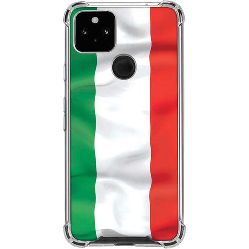 Italy Flag Google Pixel 4a 5G Clear Case