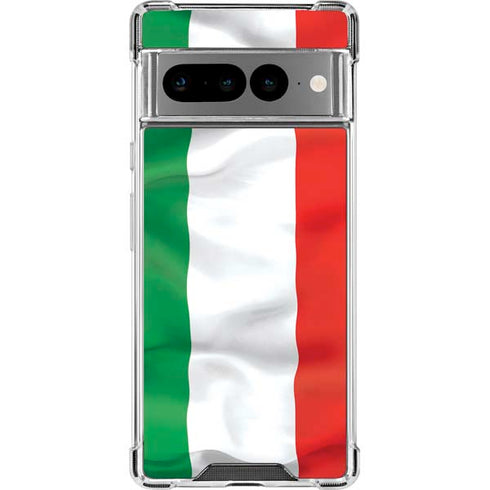 Italy Flag Google Pixel 7 Pro Clear Case