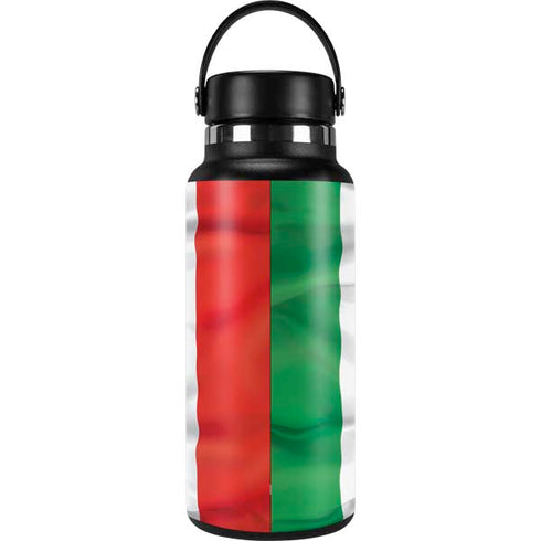 Italy Flag Hydro Flask 32oz Wide Mouth Skin