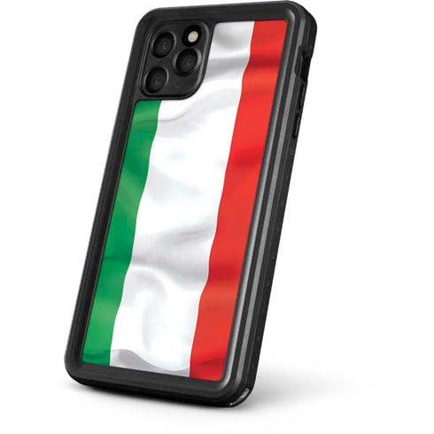 Italy Flag iPhone 11 Pro Max Waterproof Case