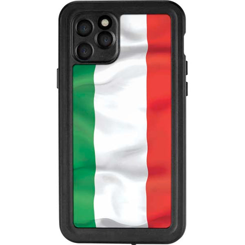 Italy Flag iPhone 11 Pro Waterproof Case