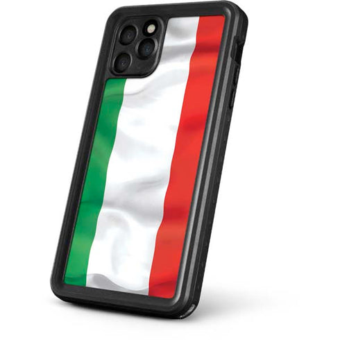 Italy Flag iPhone 11 Pro Waterproof Case