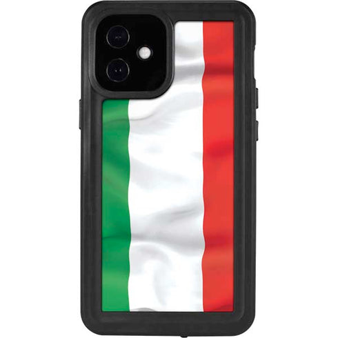 Italy Flag iPhone 12 Mini Waterproof Case