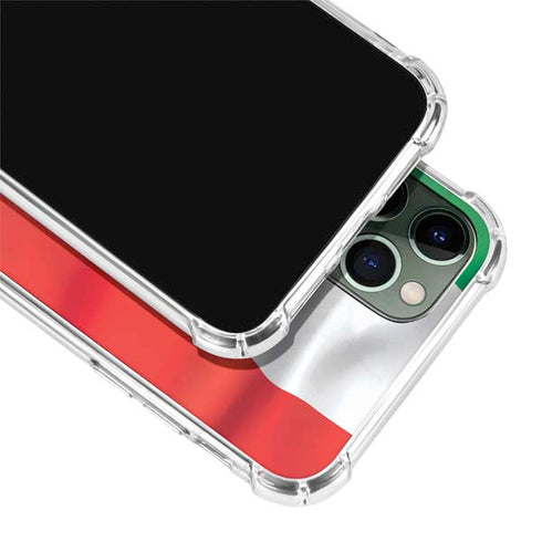 Italy Flag iPhone 12 Pro Max Clear Case