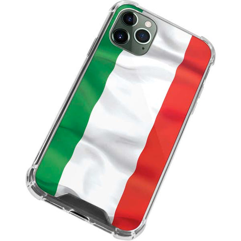 Italy Flag iPhone 12 Pro Max Clear Case