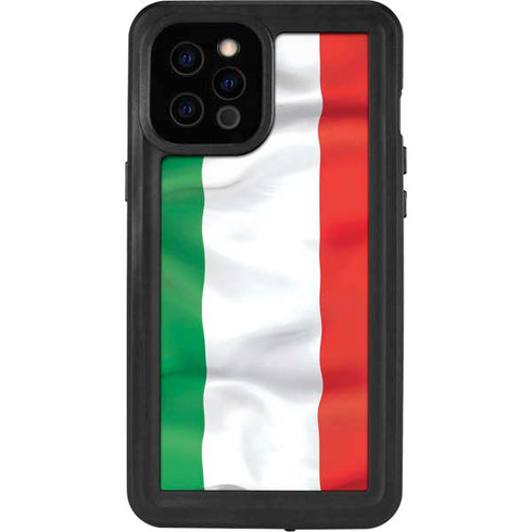 Italy Flag iPhone 12 Pro Max Waterproof Case
