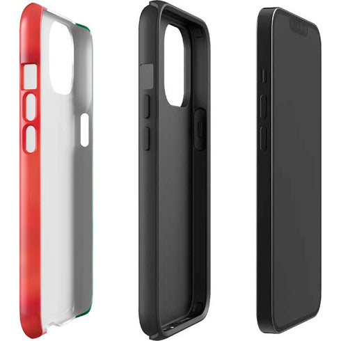 Italy Flag iPhone 14 Plus Impact Case