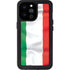 Italy Flag iPhone 14 Pro Max Waterproof Case